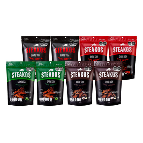 Mix de Steakos 90g (8 piezas)